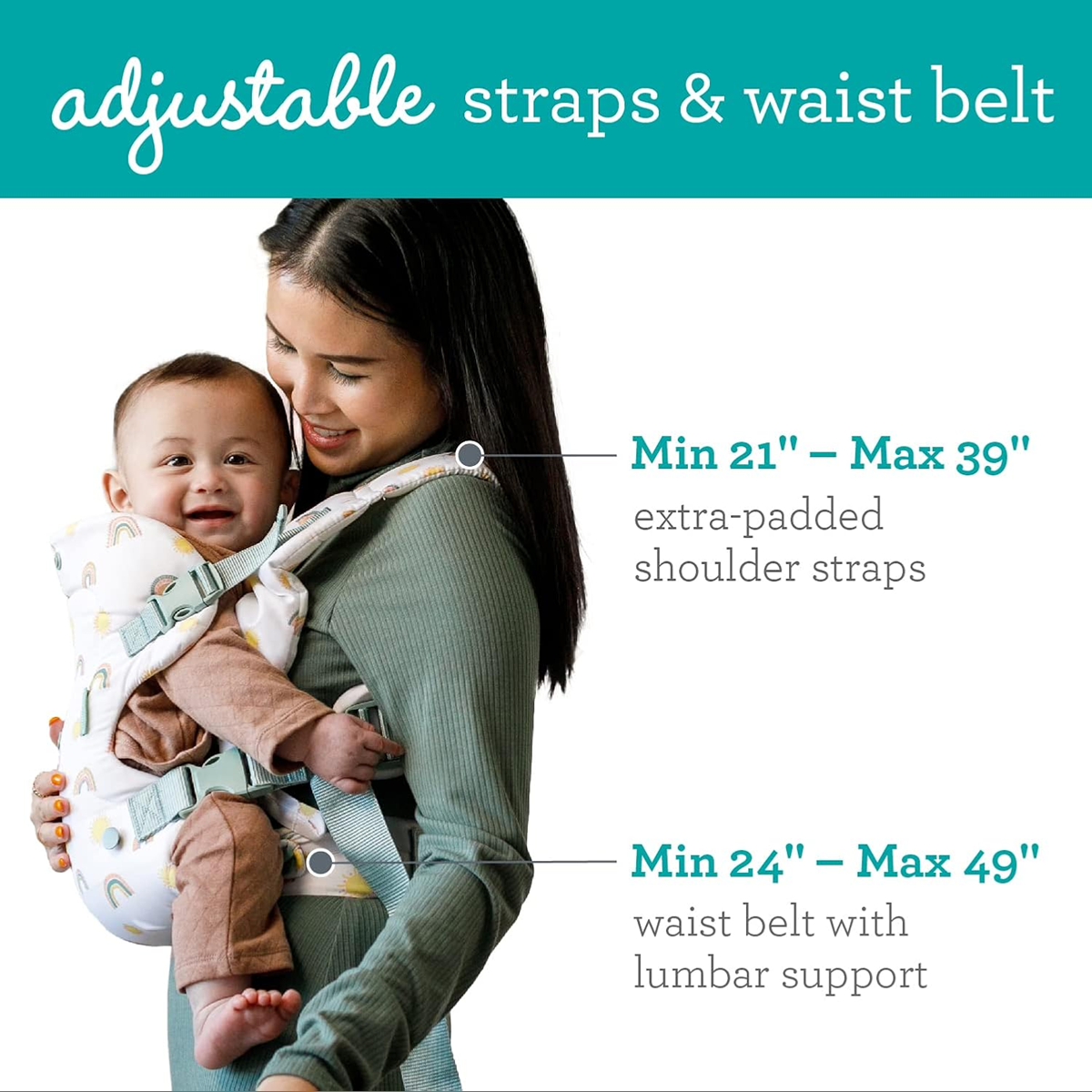 INFANTINO 4-in-1 soft baby carrier