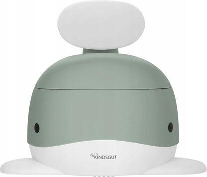 KINDSGUT pot avec insert amovible et couvercle BALEINE