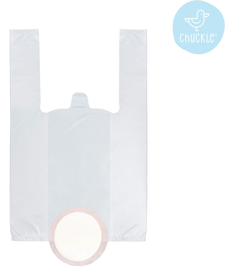 CHUCKLE universele wegwerp inzetstukken voor potje 25,5 x 44 cm 50 stuks