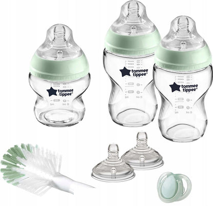 TOMMEE TIPPEE σετ εκκίνησης ΓΥΑΛΙΝΑ ΜΠΟΥΚΑΛΙΑ