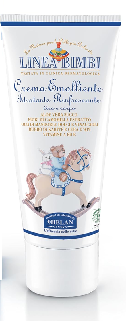 HELAN Linea Bimbi hydraterende en beschermende crème voor het lichaam en gezicht van het kind 100 ml