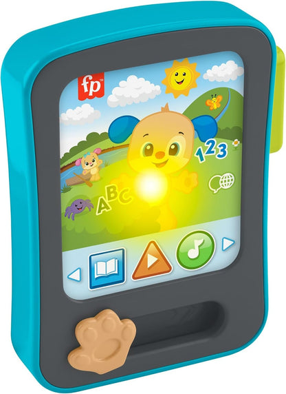 FISHER-PRICE JFK28 Puppy’s Learning Story Reader in 3 languages