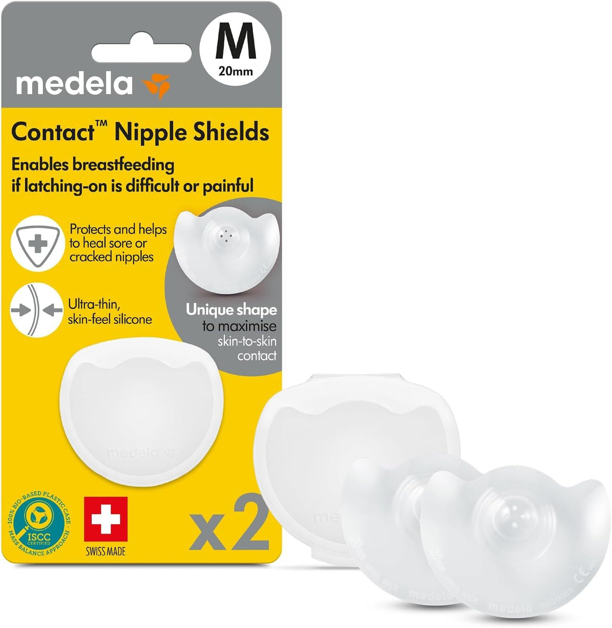 Medela Contact προστατευτικά θηλών 20 mm