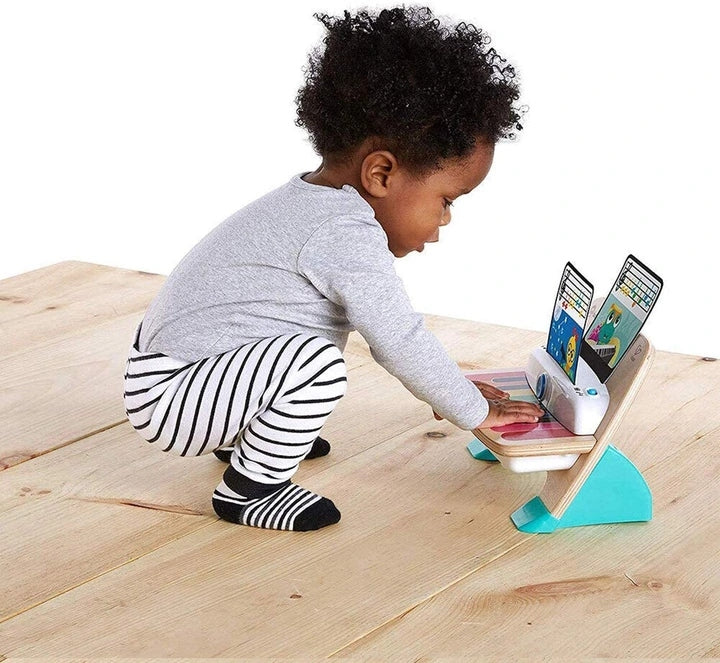 BABY EINSTEIN Hape Magic Touch houten aanraakpiano 18 x 30 cm