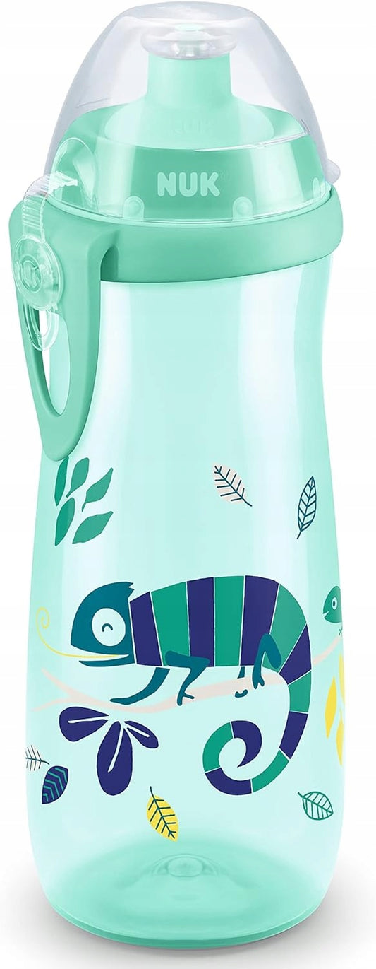 NUK Sports Cup LÁHEV 24 m+ náustek push-pull 450 ml EFEKT CHAMELEONA