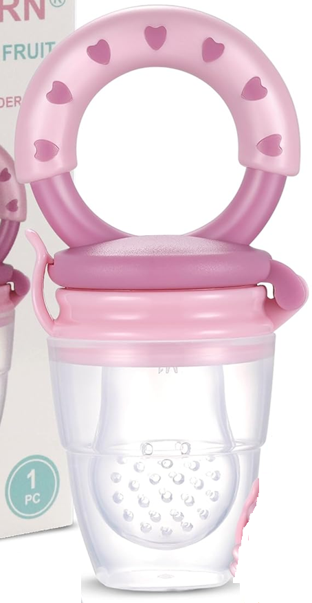 BEBI BORN bijtring fruitdispenser voor kinderen 3-24m 3 tuiten