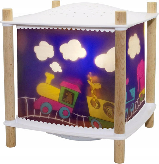 TROUSSELIER Revolution bedlampje, ster projector, trein deuntjes