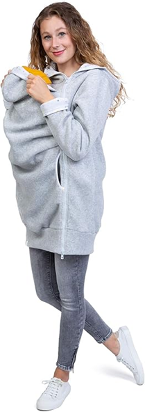 VIVA LA MAMA Φούτερ fleece για τη μαμά και το μωρό για μάρσιπο XL
