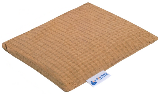 MEDI PARTNERS katoenen warmtekussen met kersenpitten 20 x 25 cm