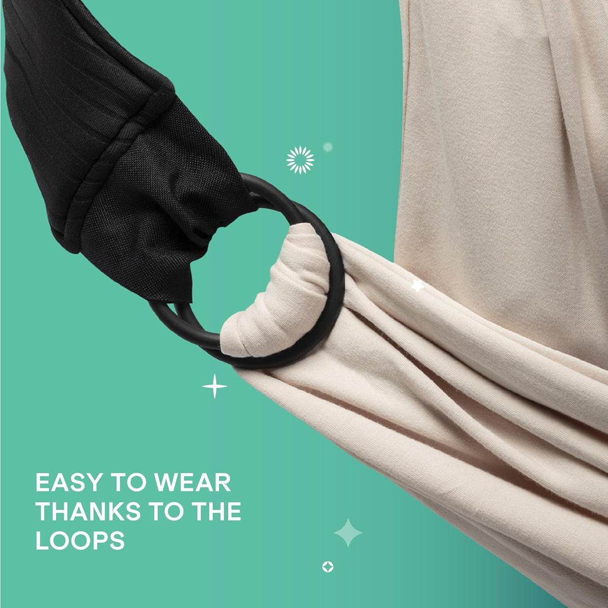 KOALA BABYCARE elastic baby wrap carrier