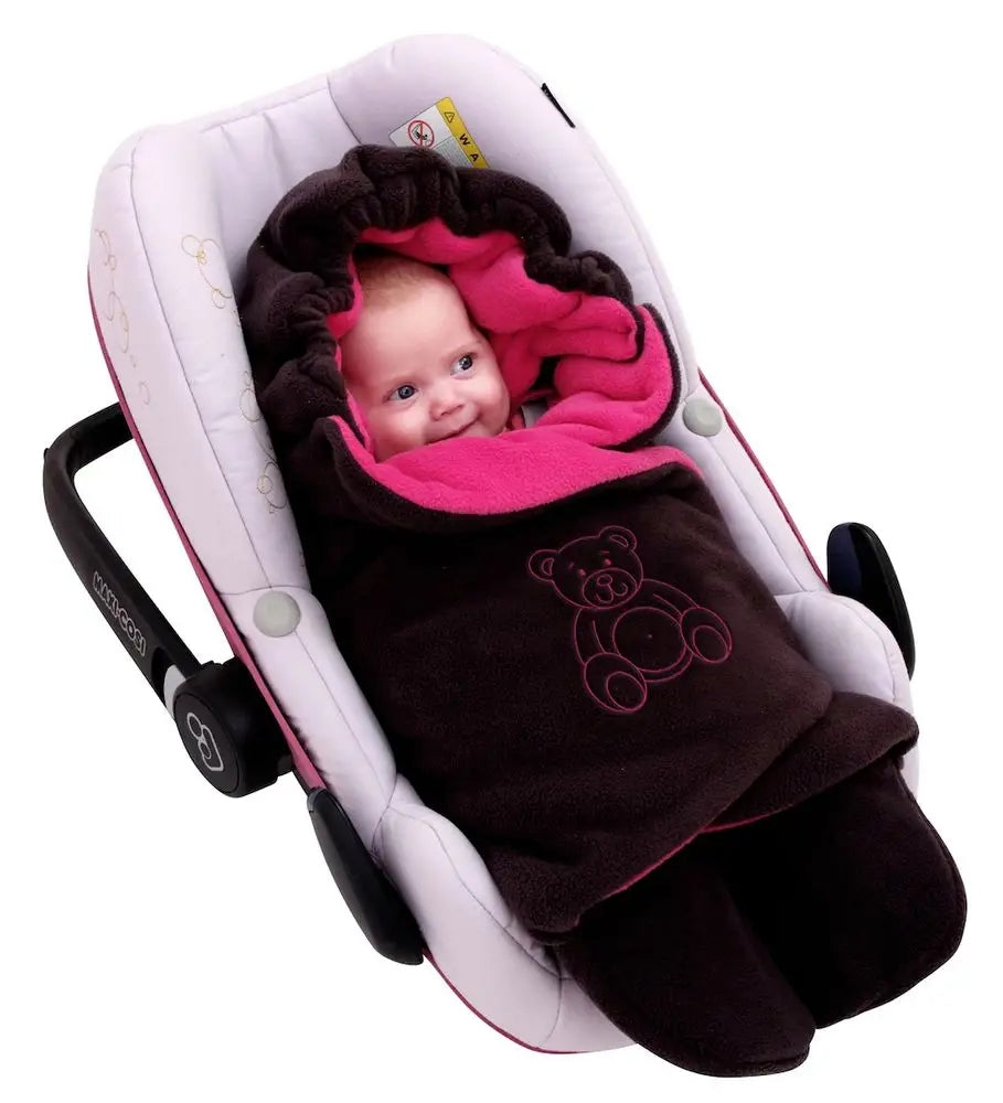 BYBOOM copertina avvolgente per seggiolino passeggino in pile