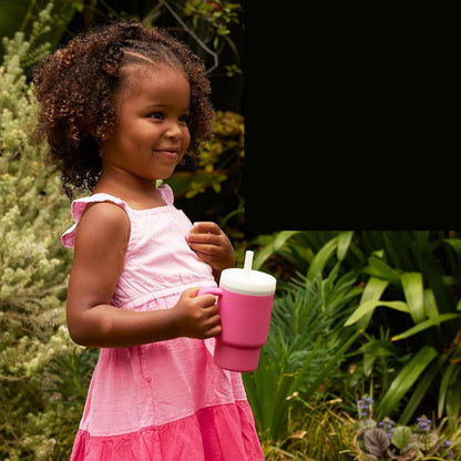 INFANTINO My 1st Tumbler silicone sippy cup with spout 266 ml 6 m+