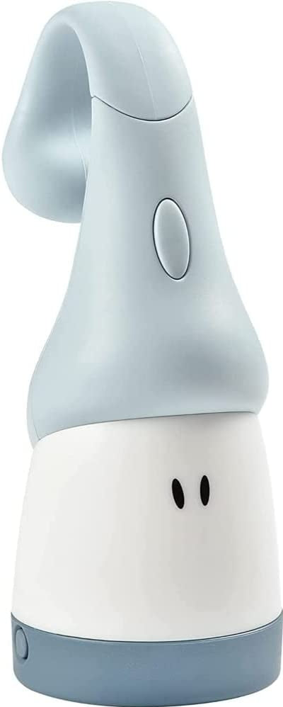 BEABA Pixie 2w1 latarka przenośna lampka nocna LED, niebieska lampka dla dzieci z uchwytem