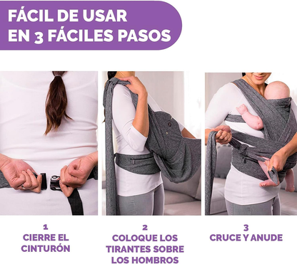 CHICCO Boppy ComfyFit Evolution ergonomikus babahordozó 0+