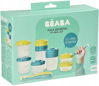 BEABA recipientes CLIP para alimentos 2x60, 4x120, 6x200 ml