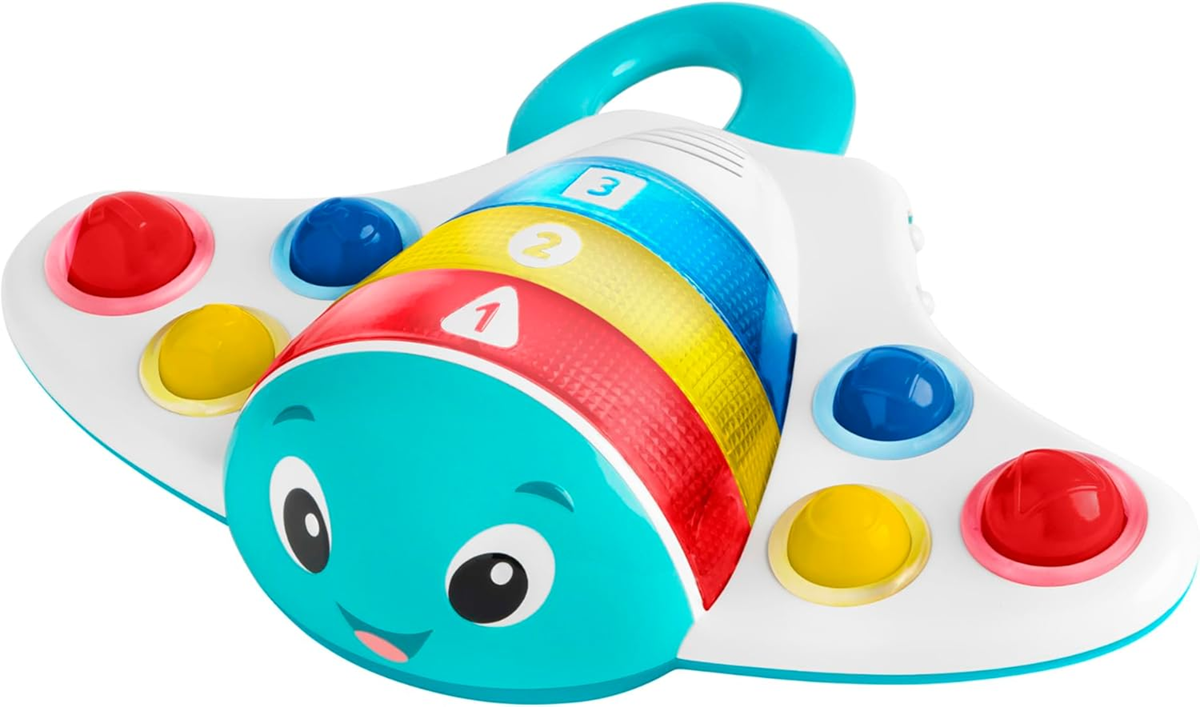 BABY EINSTEIN Pop & Explore interactieve pijlstaartrog in 3 talen 6 m+
