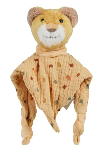 Sterntaler Leo knuffeldoekje leeuw S met rammelaar 23cm