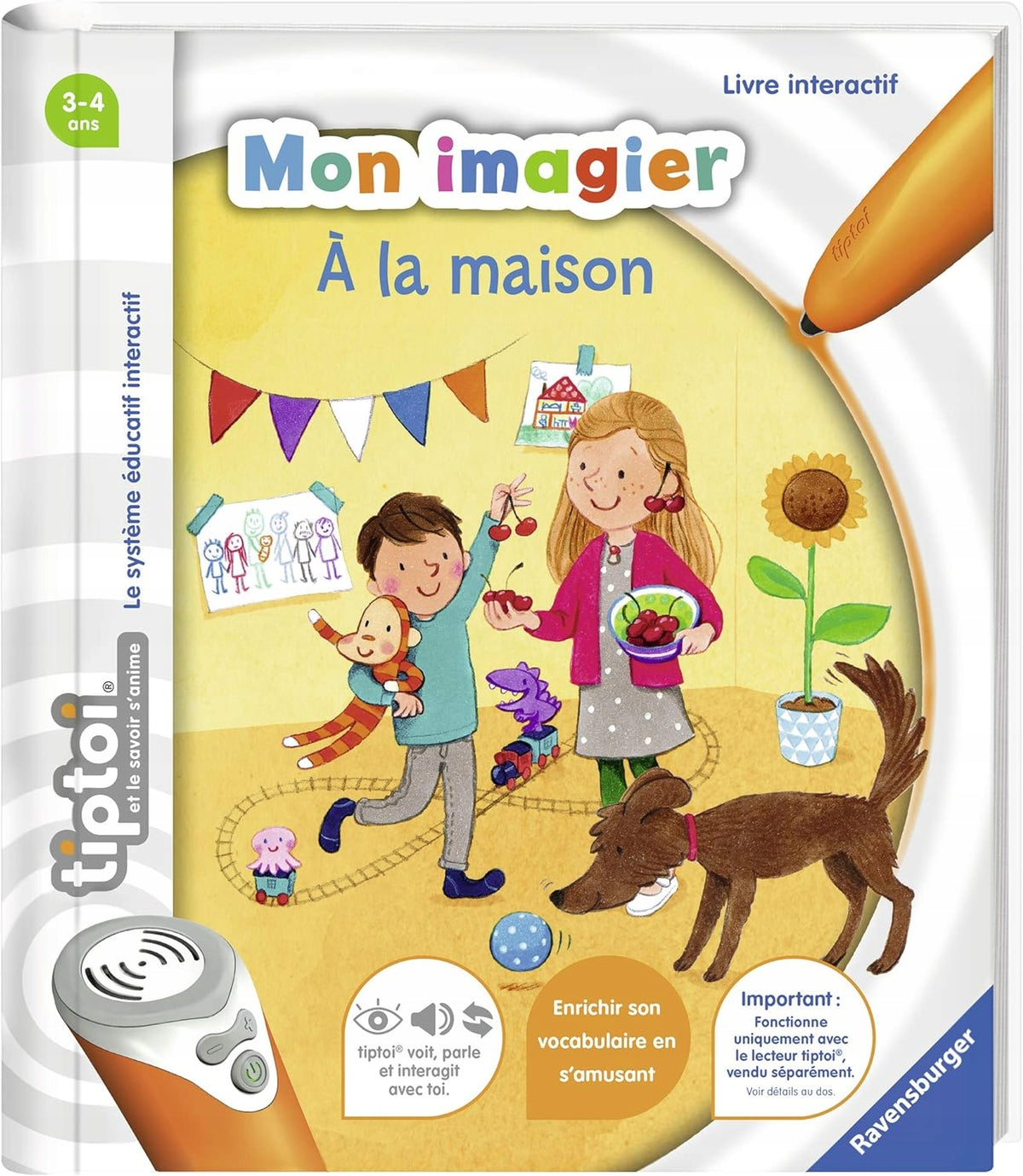 RAVENSBURGER TIPTOI libro per penna interattiva VERSIONE FRANCESE