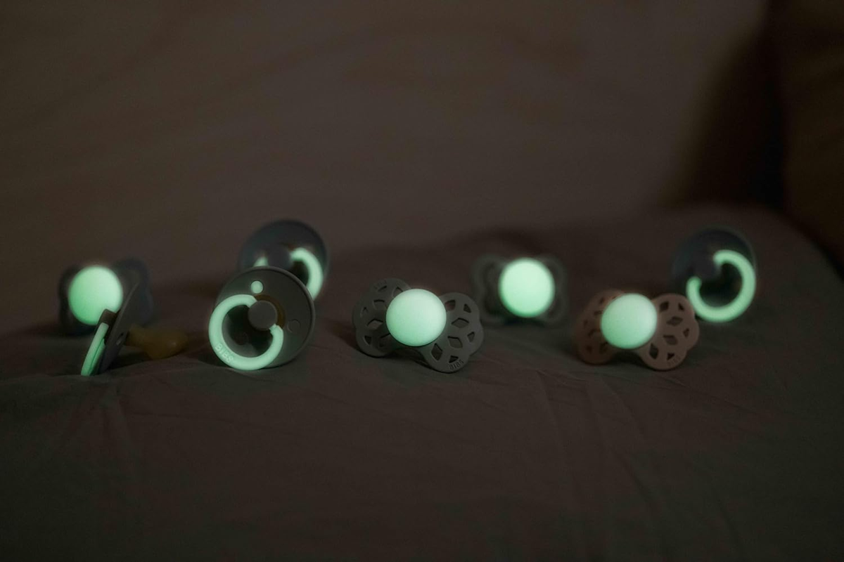 BIBS SUPREME GLOW fopspenen silicone 6msc+ SYMETRIC