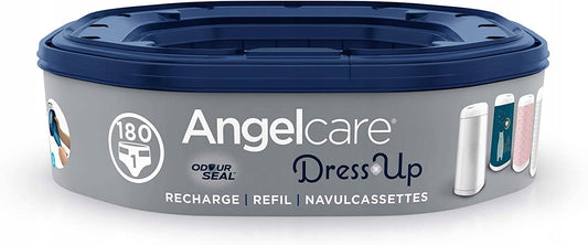 ANGELCARE wkład do kosza DRESS UP, wkład do kosza na pieluchy 180 sztuk z technologią Air Seal