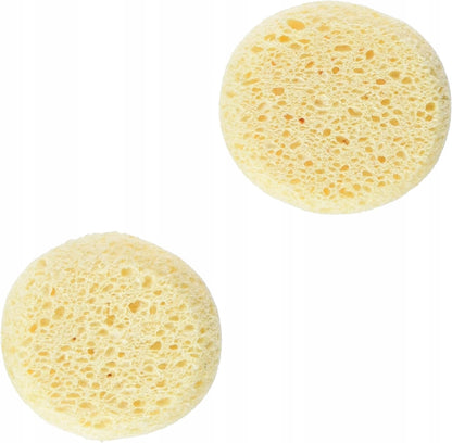 TIGEX natuurlijke plantaardige-katoenen sponzen voor kinderen 5x6 cm 2 stuks