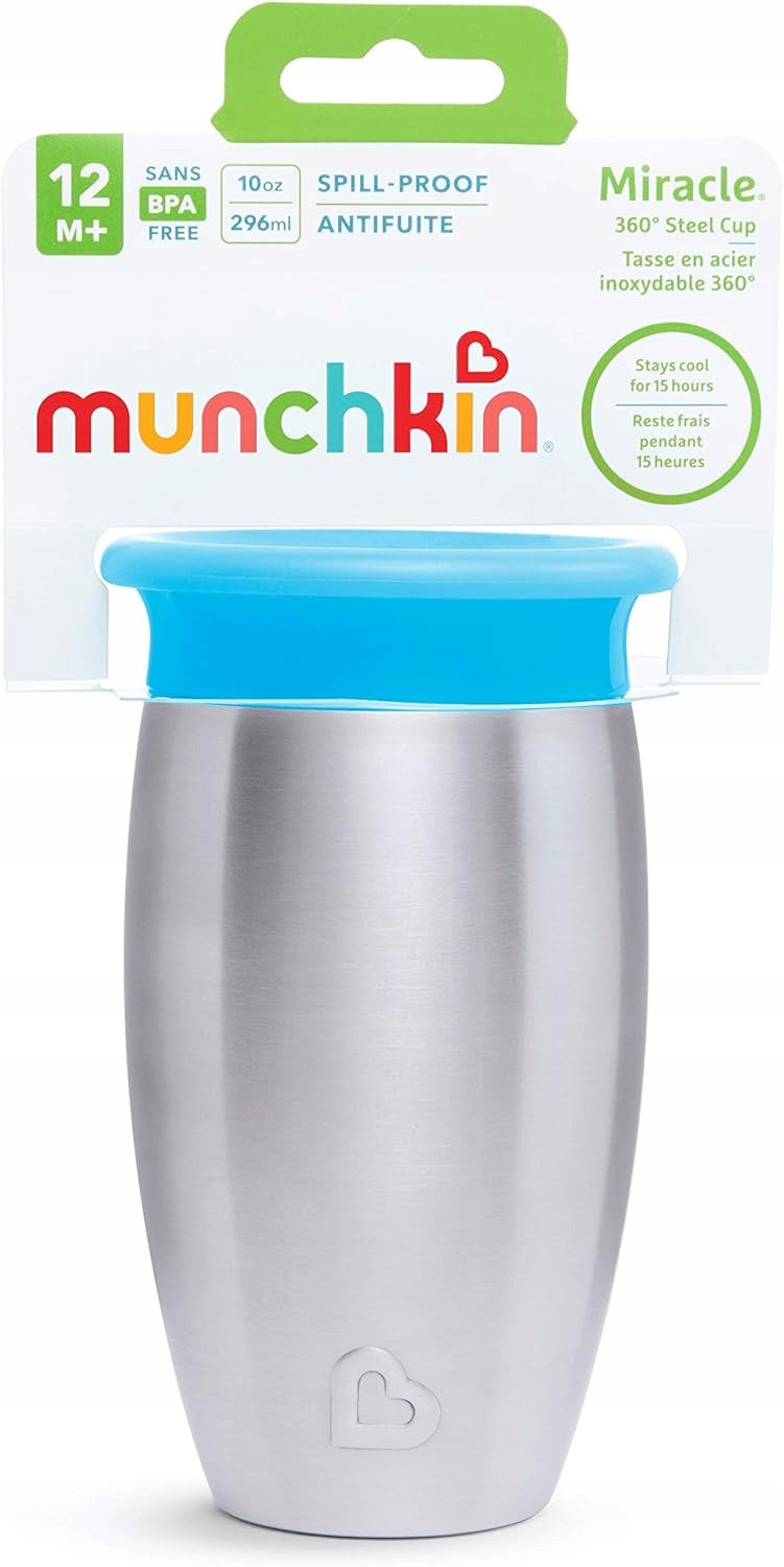 MUNCHKIN Miracle Tasse 360 6m+ 296ml Edelstahl