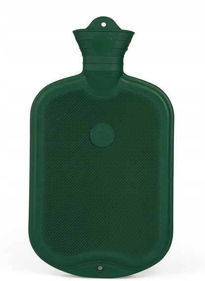 GRÜNSPECHT Gummi-Wärmflasche 2 Liter 20 x 36 cm