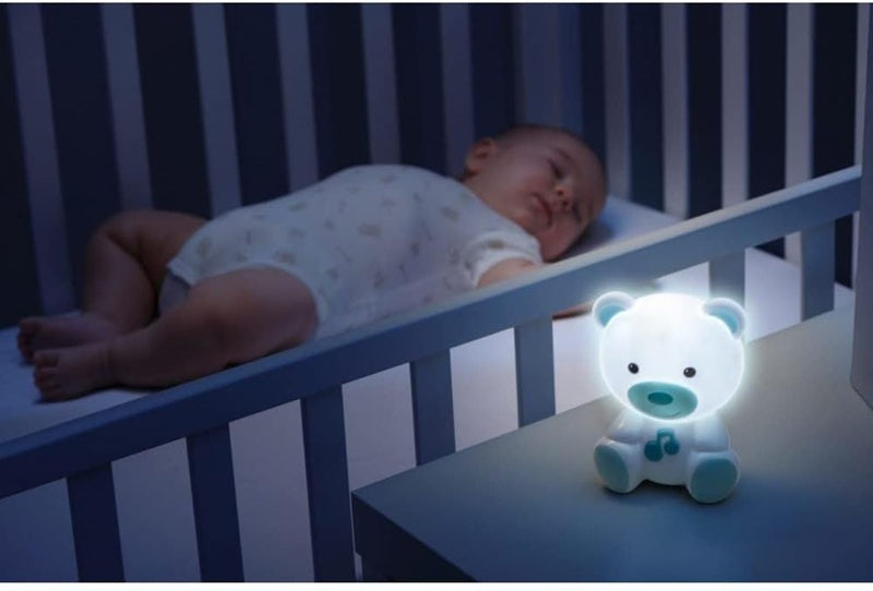 CHICCO DreamLight draagbare LED-nachtlamp met melodieën 11 x 14 cm