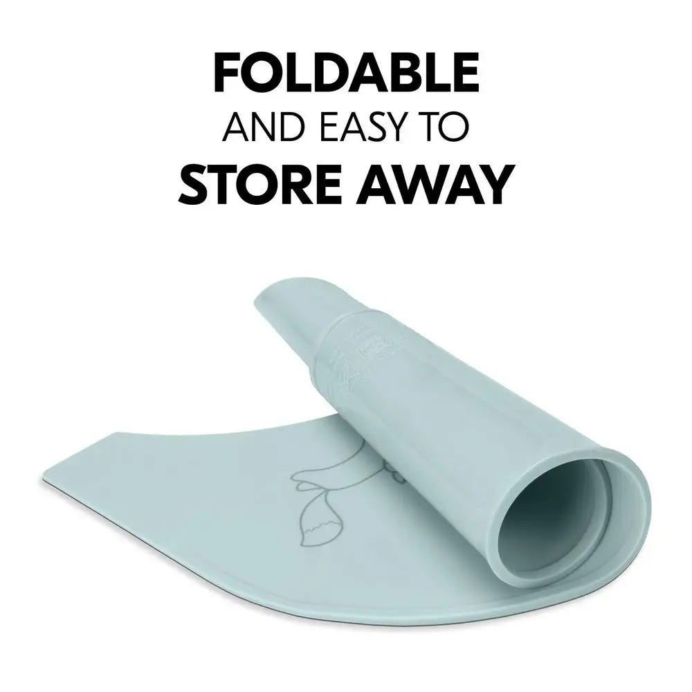 HAUCK TRAY MAT mata pod talerz do krzesła Hauck Alpha, składana silikonowa mata łatwa do przechowywania