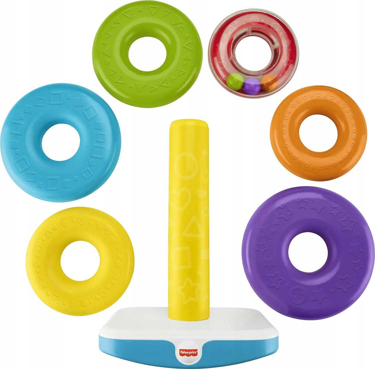 FISHER-PRICE giga piramide ad anelli