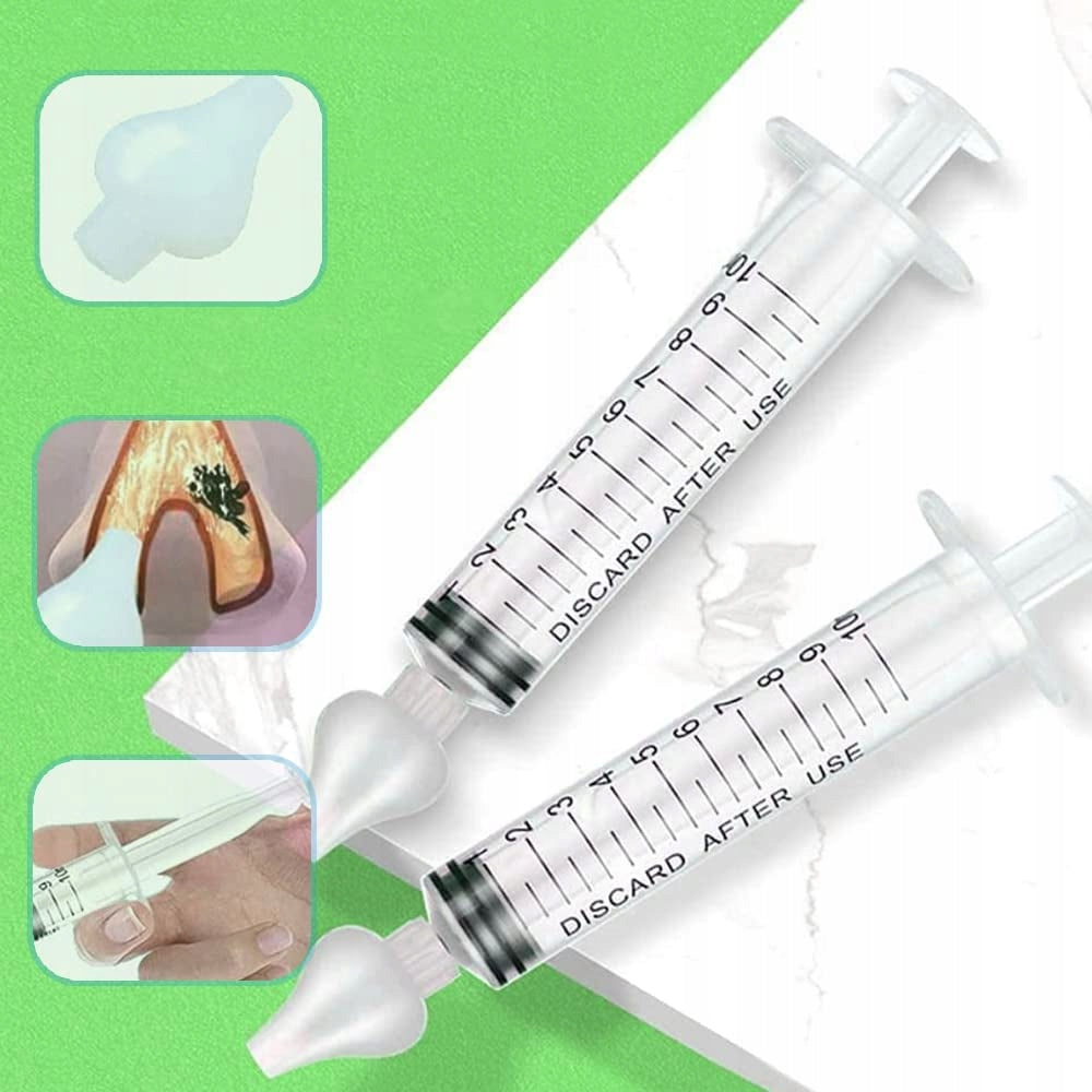 BABY AGE Nasenduschen-Spritzen 2 Stück 10ml