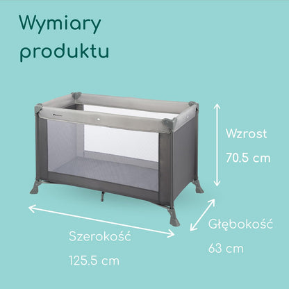 BEBECONFORT Soft Dreams travel cot 60x120 cm