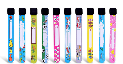 TSHAOUN bracelets SOS étanches pour enfants 20 pièces