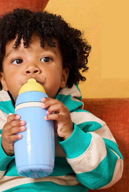 TOMMEE TIPPEE Active Straw Cup κύπελλο-μπουκάλι με καλαμάκι 266 ml 12 μηνών+