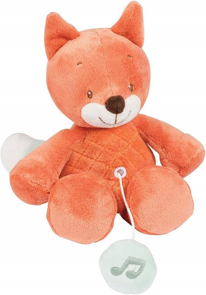 NATTOU jucărie de pluș cu cutie muzicală La-Le-Lu LIS OSCAR 20 cm