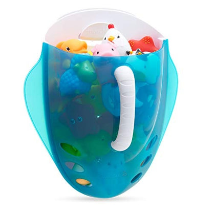 Munchkin Bath Toy Scoop blue bath toy basket