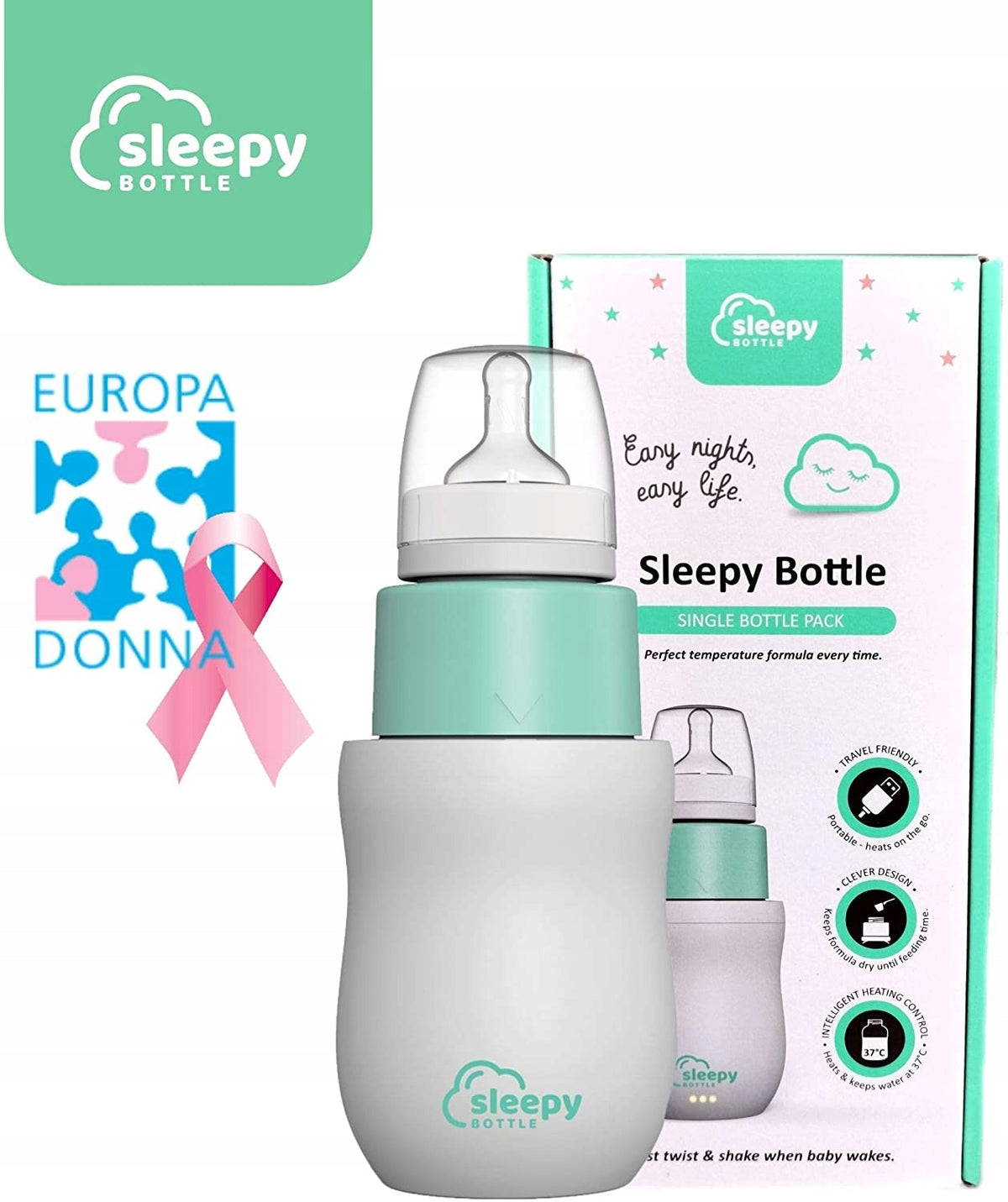 SLEEPY BOTTLE zestaw startowy podgrzewacz z butel1 – zdjęcie produktu 6