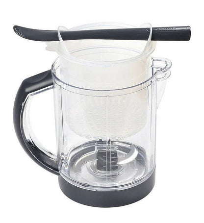 BEABA Babycook ROBOT KUCHENNY 4w1 parowar, mikser, podgrzewacz, rozmrażacz - grafitowy z dzbankiem 1100 ml