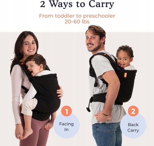 BECO TODDLER portabebés con hebilla 9-27 kg