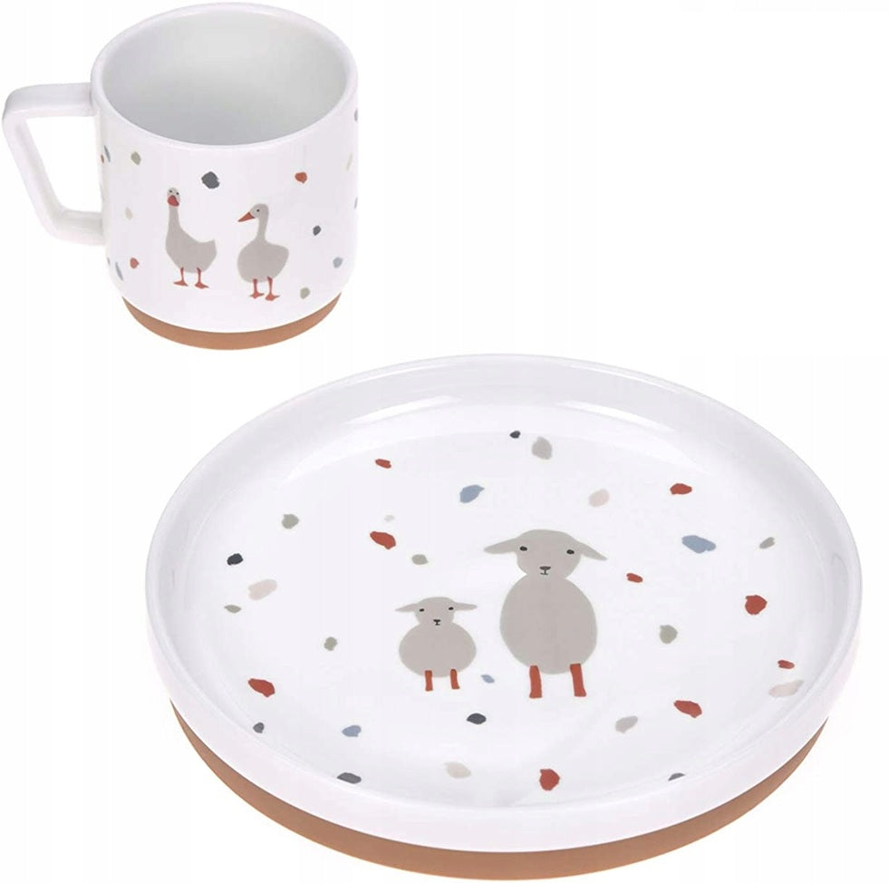 LASSIG Tiny Farmer porseleinen servies set