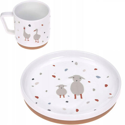 LASSIG Tiny Farmer porseleinen servies set
