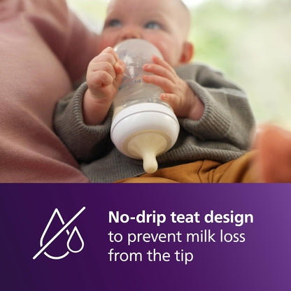 Philips Avent Natural Response bottle nipples (2) 0m+ x2