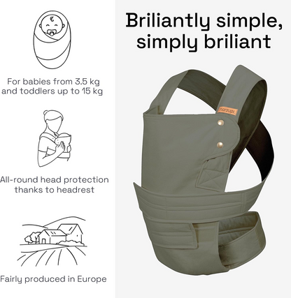 MARSUPI 2.0 marsupiu ergonomic XL 3,5 - 15 kg