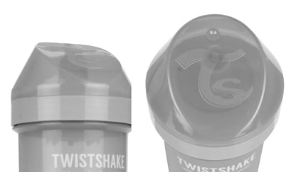 TWISTSHAKE cană anti-vărsare 360 ml 12m+ cu pai KID CUP