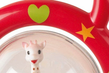 Ĺ "YRAFA SOPHIE babyset bijtring natuurlijke rammelaar 3el.
