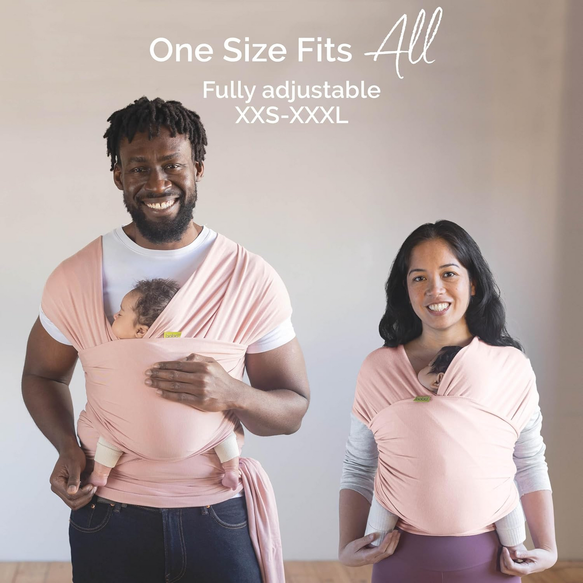 BOBA WRAP chusta elastyczna do noszenia dziecka do 15 kg, rozmiar one size fits all