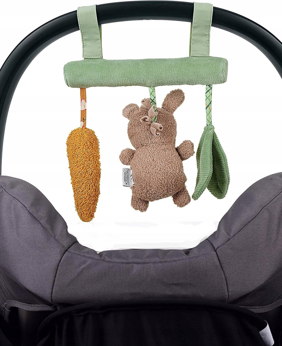 STERNTALER trapez hanger met rammelaar voor kinderwagen EZEL EMMILIUS