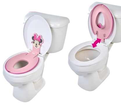 BRIGHT STARTS Flip & Sit toiletverkleiner 18 mnd.+ 23 kg DISNEY MINNIE