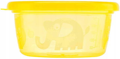 NUBY pojemniki na przekąski 6x300