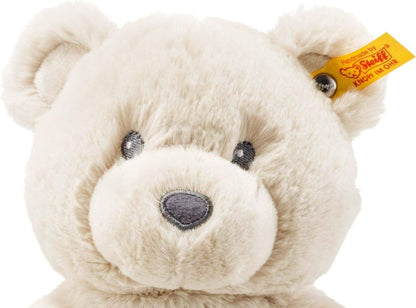 STEIFF pluszowy Miś Bearzy 28 cm beżowy, miękki beżowy miś pluszowy dla dziecka 3 m+